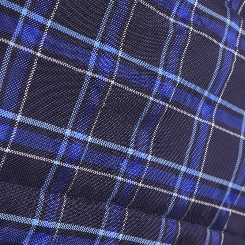 Bridleway 50g Fernie Stable Rug in Navy Check-2